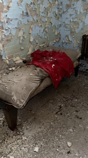 Abandoned Prison Cell With Inmate Jump Suit