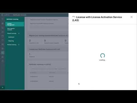 How to activate LAS for NetScaler Console Service | License Activation Service migration guide