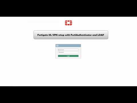 Fortigate SSL VPN setup with FortiAuthenticator and AD authentication
