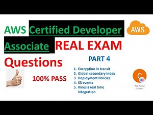 PART 4-AWS Certified Developer Associate Real Certification Questions