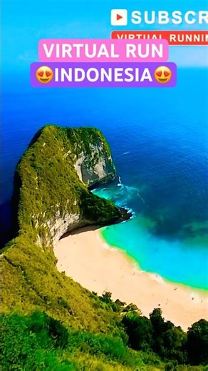 🚀Running in Paradise🌴 - Indonesia #virtualrunningtv
