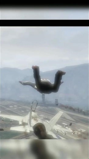 GTA 5 | Franklin’s P-996 Lazer Destroys Army Cargo Helicopter & Causes Jet Crash ✈️🚁 | Shorts