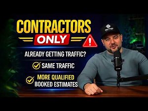 Stop Running Ads Until This Turns Into Booked Jobs | Contractor Marketing Strategy