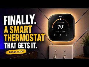 This is the BEST Smart Thermostat for Apple Users! Aqara W200 Review!