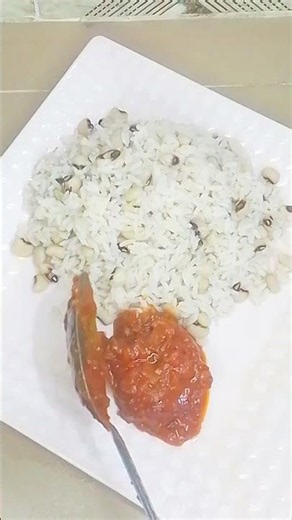 😋 How I Made Rice and Beans with Stew for Lunch | Easy Home Cooking