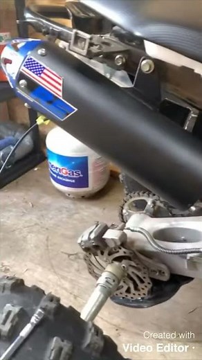 Rossier exhaust on 2020 yfz450r