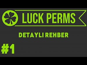 Minecraft LuckPerms nasıl indirilir ? | LuckPerms Detaylı Rehber 1