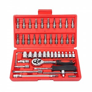 [Hot Item] 46PCS Car Repair Tool Kit 1/4-Inch Socket Set
