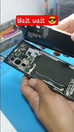 Samsung note 20 ultra back glass replacement #mobilelegends #samsungmobile #repair