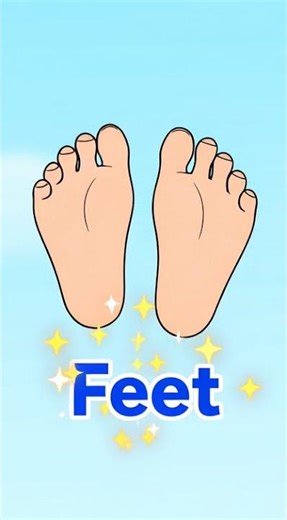 🦶 Touch Your Feet! Fun Body Parts Learning for Kids