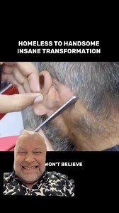 I’ve never seen this much hair on a guy. #makeover #haircut #hairstylist #barber | TheSalonGuy