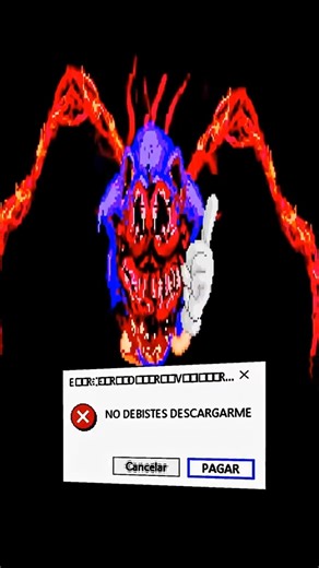 I DOWNLOADED the VIRUS VERSION of SONIC.EXE and it GOT INTO my PC 😨 #sonic #shorts #sonicexe #roblox