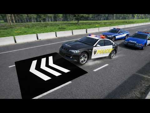 Instant 607 MPH Police Car Crash Test – Can Any Vehicle Survive? | BeamNG | Instant Speed #13