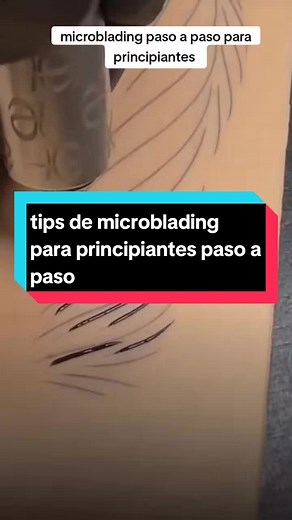 Microblading Paso a Paso para Principiantes