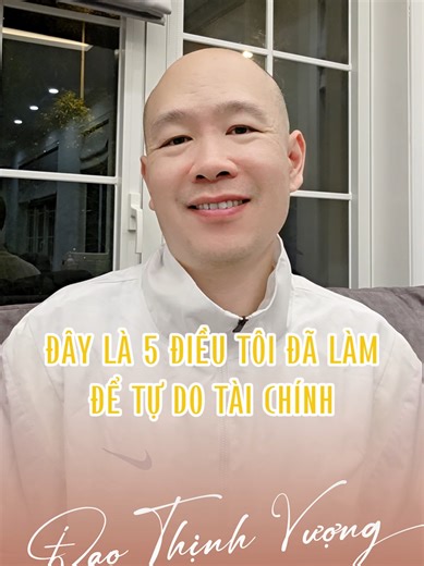 5 Điều Để Đạt Tự Do Tài Chính