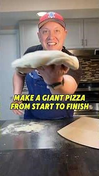 GIANT 20” New York-Style Pizza in the Ooni Koda 2 Max! 🍕🔥