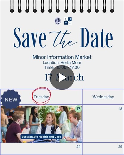 Leiden University Presents Sustainable Health and Disease Minors | Universiteit Leiden - Faculteit Geneeskunde posted on the topic | LinkedIn