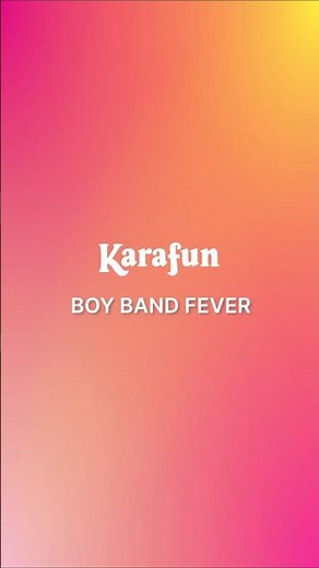 🎤 Boy Band Fever