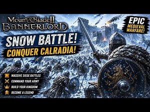 Mount & Blade II: Bannerlord Gameplay 🔥 Massive Medieval Battles, Kingdom Conquest & Epic Warfare!