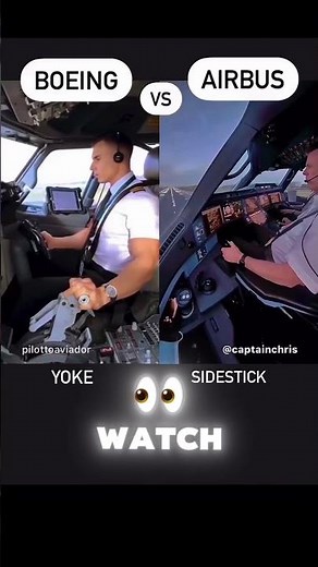 ✈️ Boeing vs. Airbus Cockpit – What’s the Difference? 🤔 #avgeek #aviationlovers #theairborne