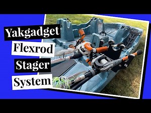 Kayak DIY New Kayak Gear from Yakgadget- Installing the Flexrod Stager System on a PBR or a kayak