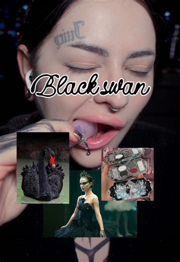 Black Swan Makeup Tutorial with Flower Knows Palette