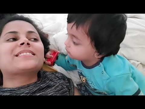 Baby kissing Mommy l Muah Baby Kisses