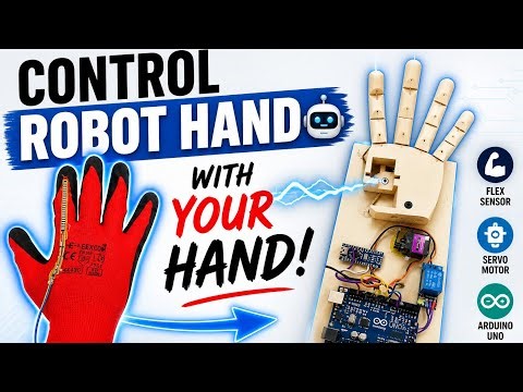 Real-Time Hand Gesture Robot (Easy DIY Project)