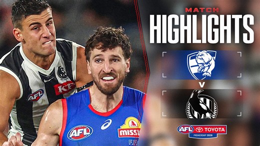 Western Bulldogs v Collingwood Highlights | Round 12, 2026 | AFL
