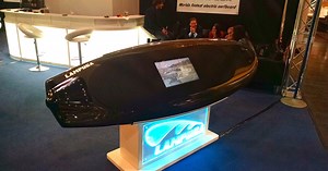 German-built Lampuga board claimed to be "world's fastest electric surfboard"