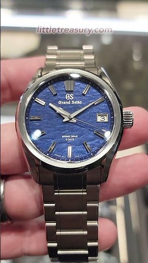 The Best Lake Suwa Yet!.... ? Grand Seiko SLGA019 Titanium 5 day spring drive Lake Suwa