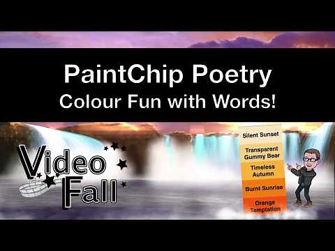 Paint Chip Poetry