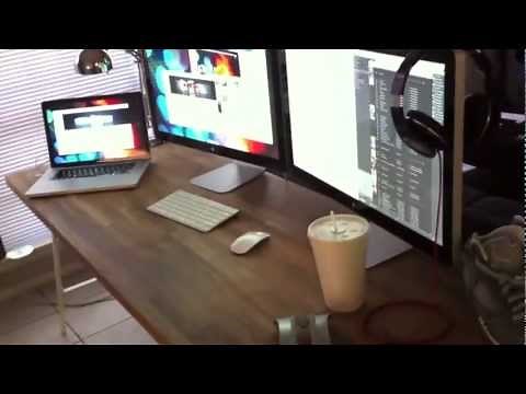 3 Monitor - Macbook Pro with Daisy Chained Thunderbolt Display 2x