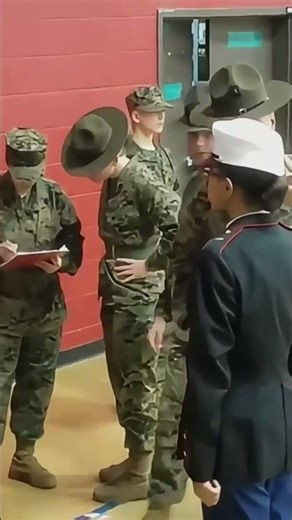 MCJROTC cadets Inspection #usmc #marines #usmarines #marinecorps #marinelife #bootcamp