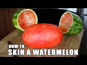 Skinning a Watermelon Is Your New Labor Day Party Trick