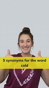 3.3K views · 43 reactions | 5 synonyms for the word cold 1. Chilly:...
