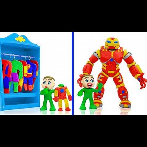 930K views · 5.4K reactions | Luka uses iron hulkbuster to help everyone  殺  | Wolfoo Nursery Rhymes | Facebook