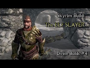 Skyrim Build: THE ELF SLAYER OF TALOS - Endless Shouts, Super Fast Power Attacks