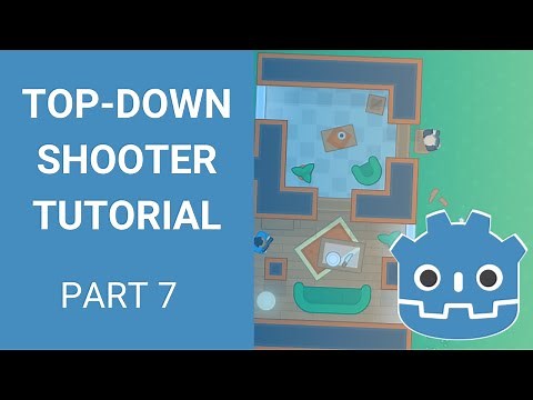 Godot Top-down Shooter Tutorial - Part 7 (Refactoring and Node Composition)