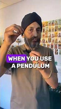 How to use a Pendulum for accurate Yes/No answers? #pendulumwisdom #pendulum #shorts #youtubeshorts