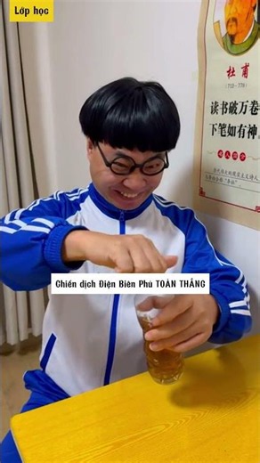 Uống nhầm "nước thánh" #giaitri #haihuoc #funny #life #comedy