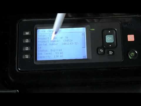 HP Designjet Z2100 Printer - Ink System Overview - Part 2 of 2