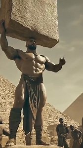 3.7M views · 43K reactions | The Giant Man Make the Pyramids  #Egypt #Ancient #pyramids #egyptpyramids | Tell AI | Facebook