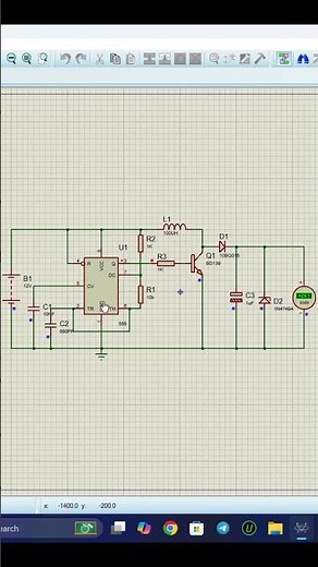 How to Boost 12V to 24V Using NE555 Timer in Proteus | Step-Up Voltage Converter Tutorial
