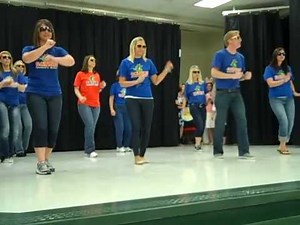SLHE Teacher Talent Show - ChaCha Slide