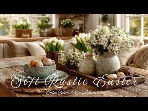 Soft Spring Colors & Natural Textures for a Cozy Home