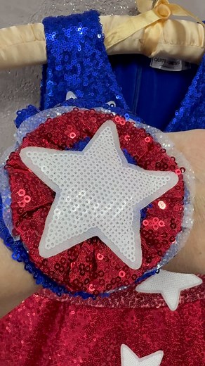 Patriotic pageant outfit. Included dress and hand band | Quitethedress - fashion dresses