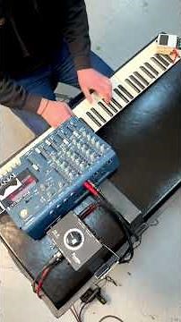 1974 Fender Rhodes + Tascam Portastudio 414