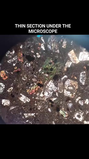 4K views · 63 reactions | THIN SECTION UNDER THE MICROSCOPE Ever...
