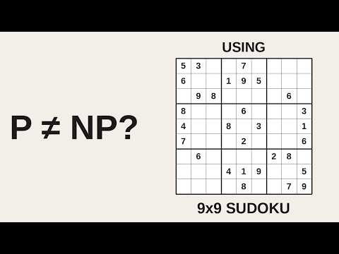 DAA 23 (Part 1) – P vs NP Intuition Using a 9x9 Sudoku Puzzle | CS F364